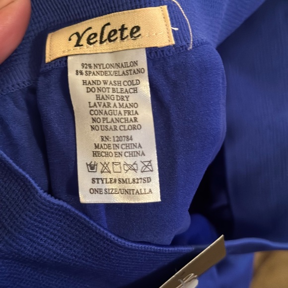 Royal Blue Fashion Leggings - Picture 2 of 6